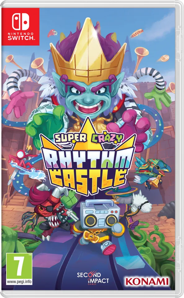 Super Crazy Rhythm Castle (Code in a Box) - Nintendo Switch — produktfoto