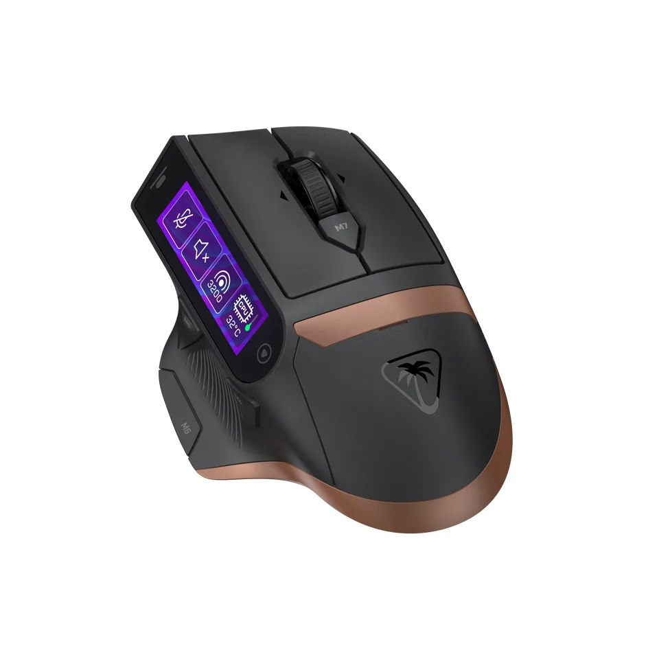 Turtle Beach Command MC7 – trådløs gamingmus med skærm — produktfoto