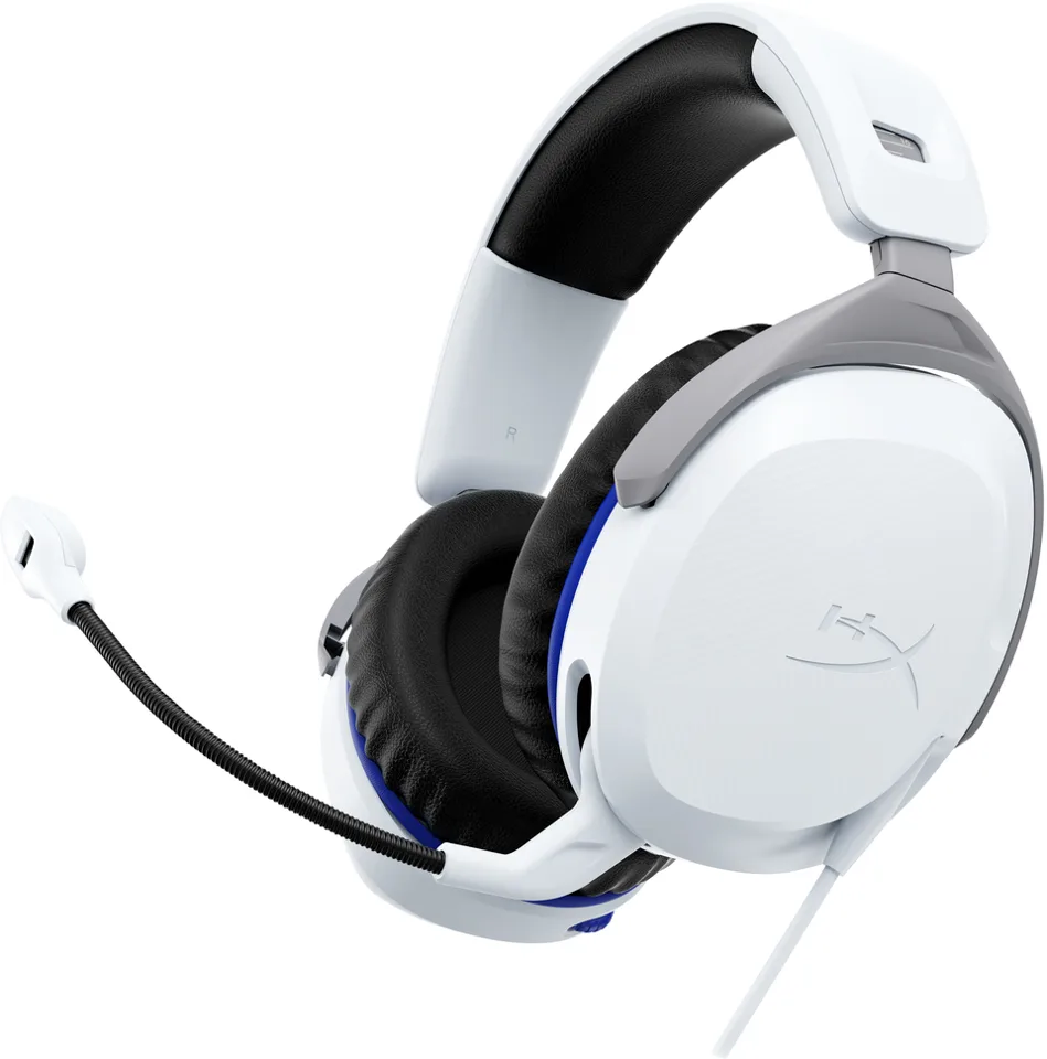 HyperX Cloud Stinger 2 - White - Headset - Sony PlayStation 5 — produktfoto