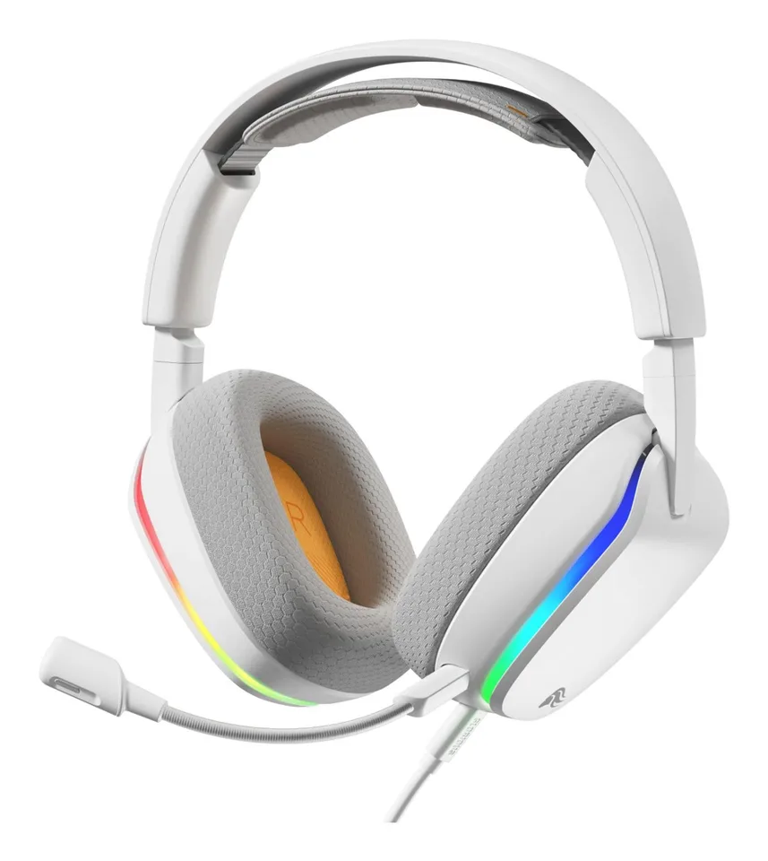 Glorious Gaming GHS Eternal RGB Kablet Gaming Headset - Hvid — produktfoto