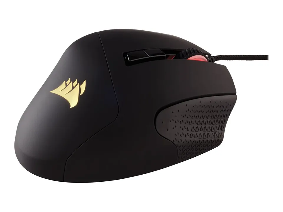 CORSAIR Gaming Scimitar RGB Elite Optisk Kabling Sort Mus — produktfoto