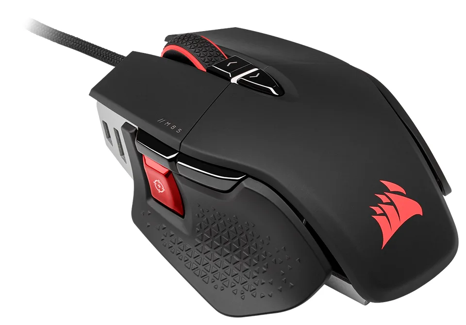 CORSAIR Gaming M65 RGB ULTRA Optisk Kabling Sort Mus — produktfoto