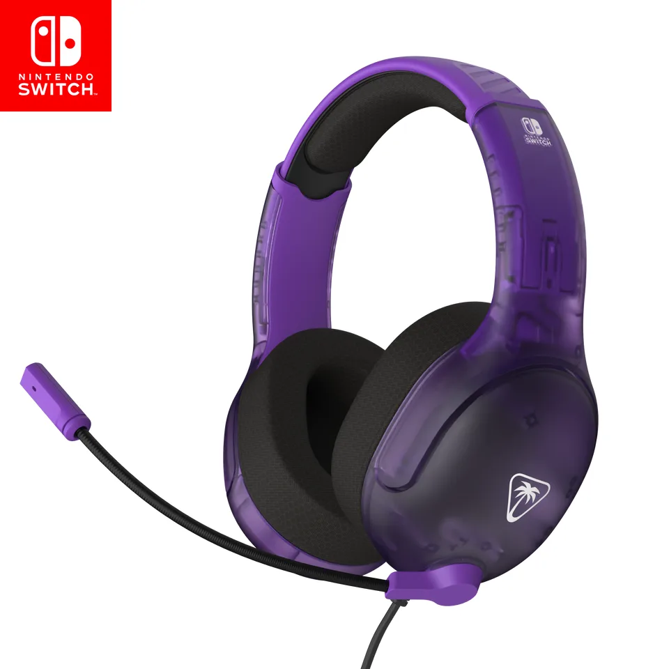 Turtle Beach Airlite Fit - Switch-headset - Ghost Purple — produktfoto