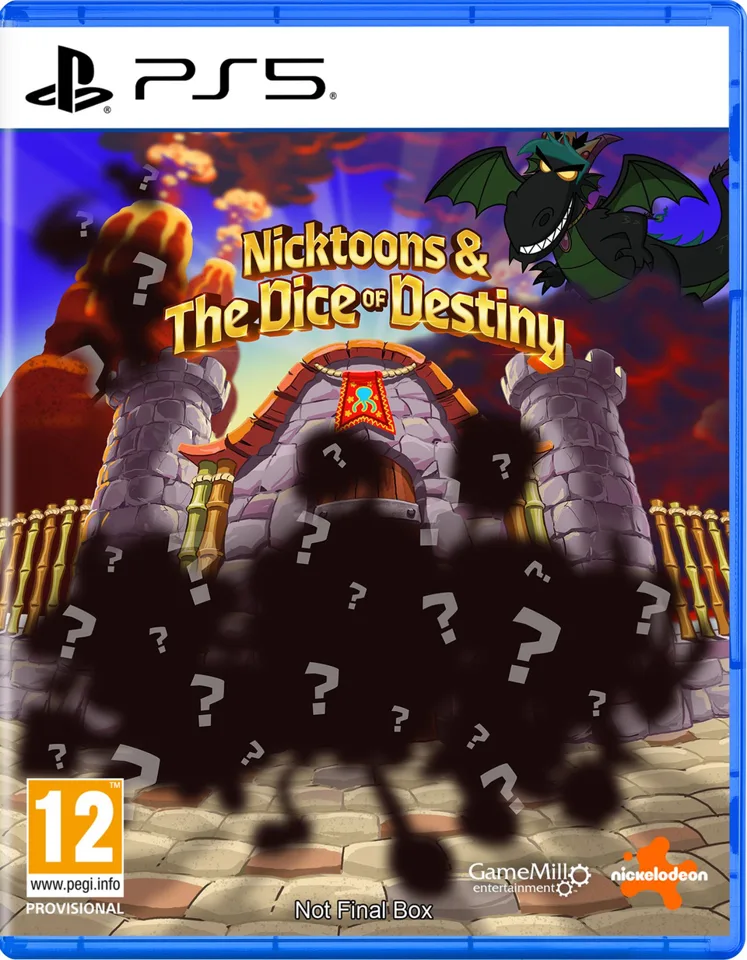 Nicktoons & The Dice of Destiny playstation 5 — produktfoto