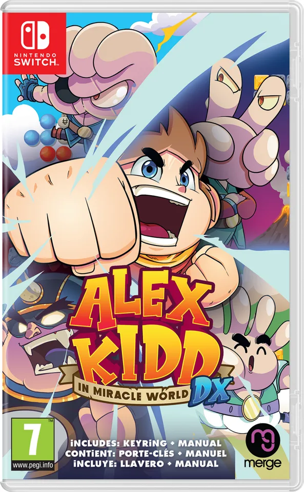 Alex Kidd in Miracle World DX - Nintendo Switch — produktfoto