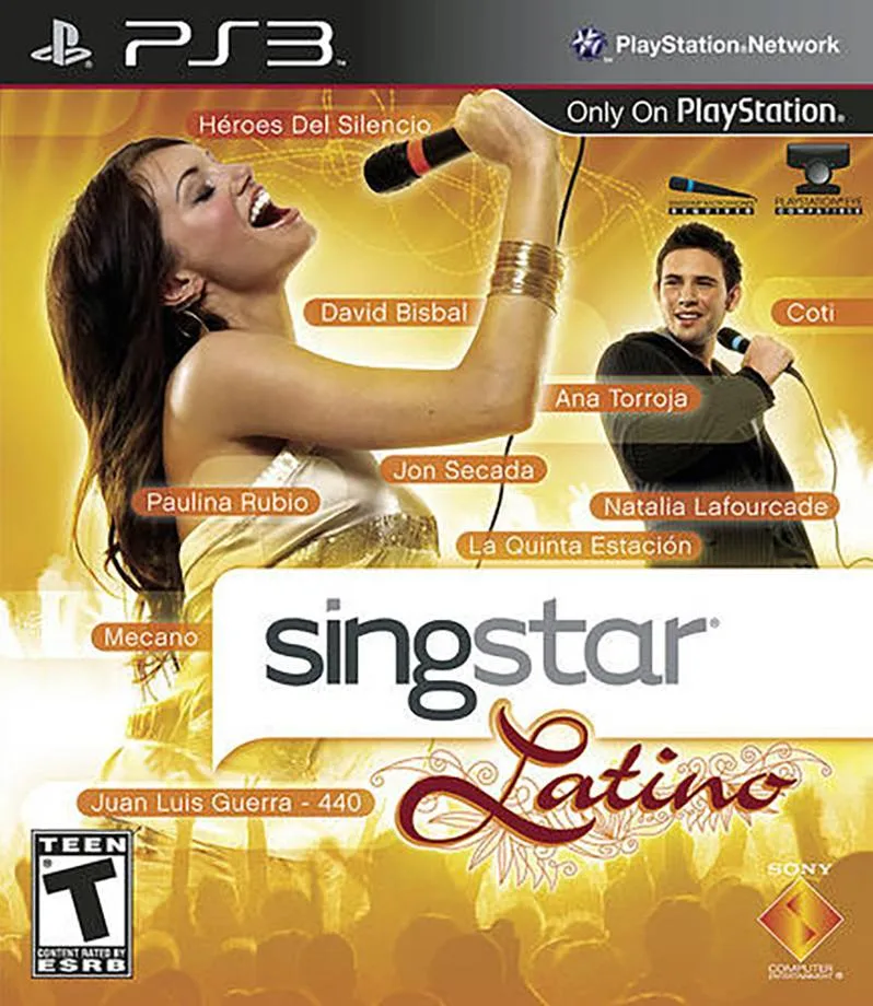 SingStar Latino (Import) - PS3 – PlayStation 3 — produktfoto