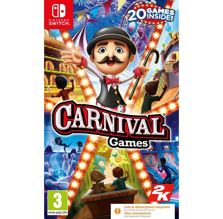Carnival Games (Code in a box) - Nintendo Switch — produktfoto