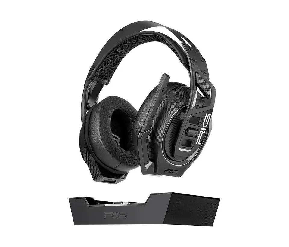 Nacon RIG 900 MAX HX trådløst gaming-headset sort — produktfoto