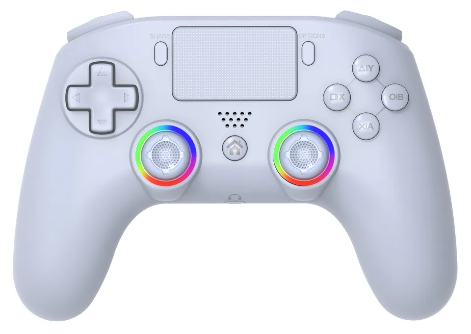 Subsonic Wireless Led Controller PS4 White - PS4 / Pc — produktfoto