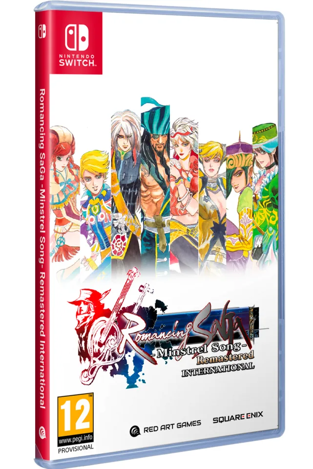 Romancing SaGa Minstrel Song Remastered International Switch – Nintendo Switch — produktfoto