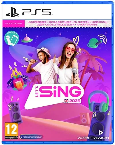 Let's Sing 2025 - PlayStation 5 — produktfoto