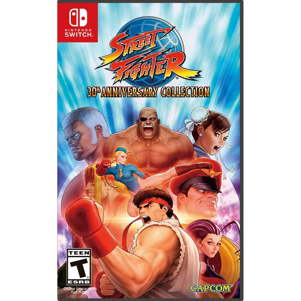 Street Fighter 30th Anniversary Collection Switch Import – Nintendo Switch — produktfoto