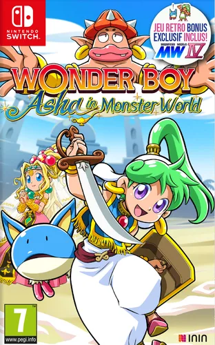 Wonder Boy Asha in Monster World Nintendo Switch — produktfoto