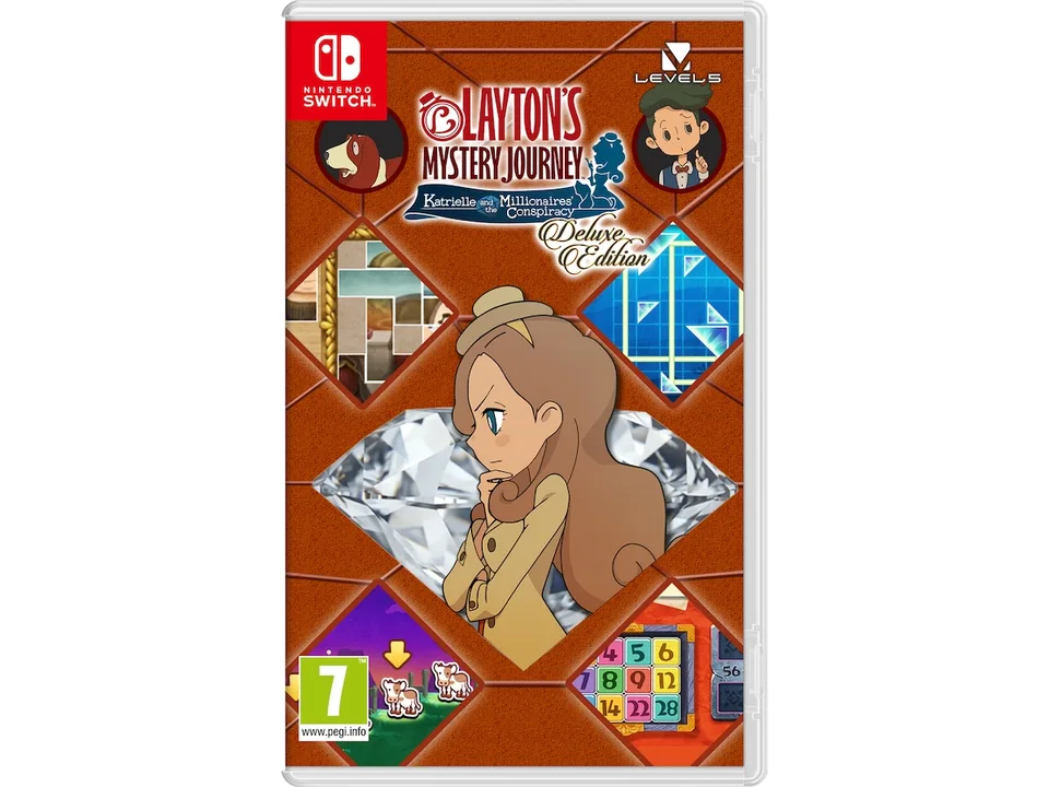 Layton's Mystery Journey: Katrielle and the Millionaires’ Co – Nintendo Switch — produktfoto
