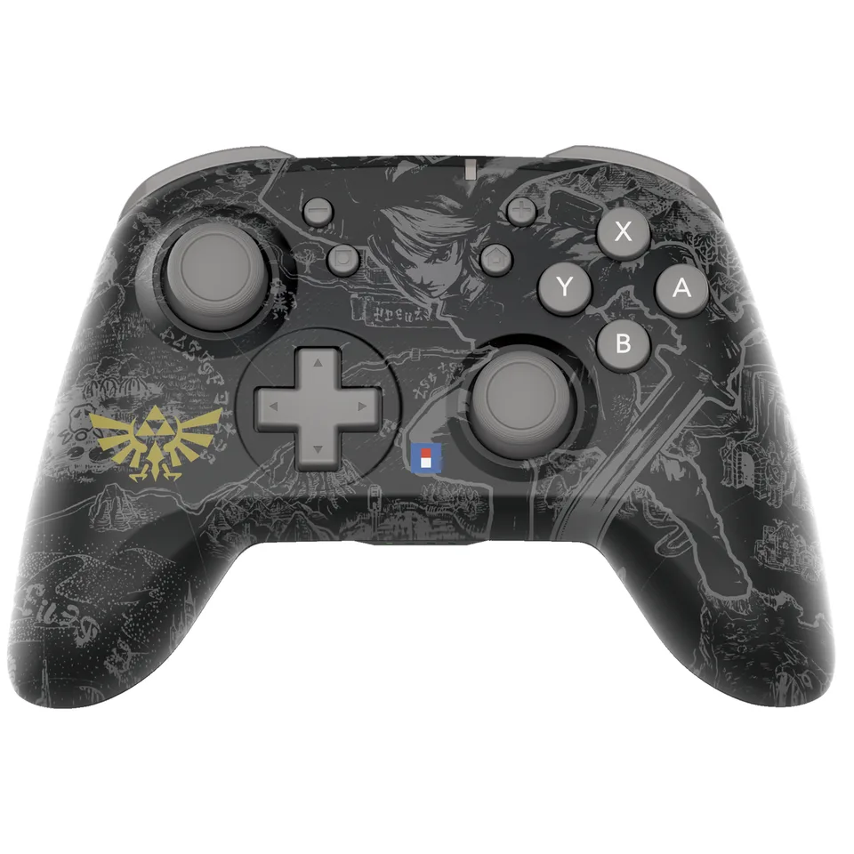 Hori HORIPAD Wireless (Zelda - Black & Grey) — produktfoto