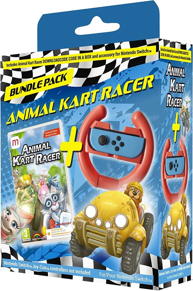 Animal Kart Racer Bundle (Code in a box) - Nintendo Switch — produktfoto