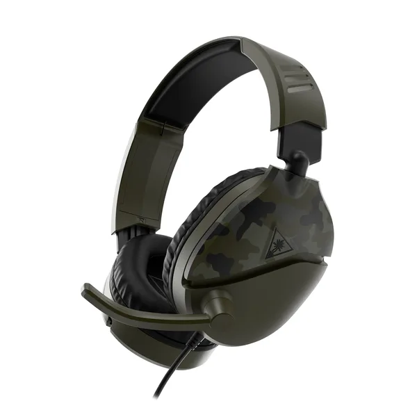 TURTLE BEACH HEADSET 70 GREEN CAMO, GLOB — produktfoto