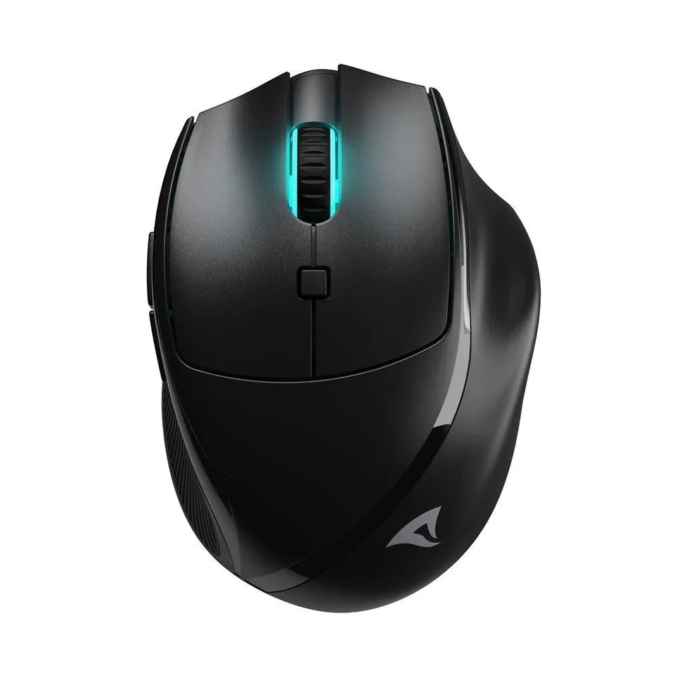Sharkoon OfficePal M25W trådløs mus - sort, 4.000 DPI, USB-C — produktfoto