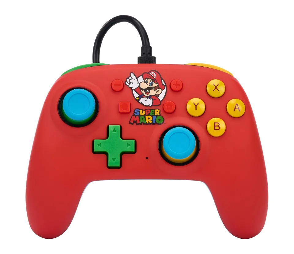 PowerA Nano Kablet Switch Controller - Mario Medley /Nintendo Switch — produktfoto