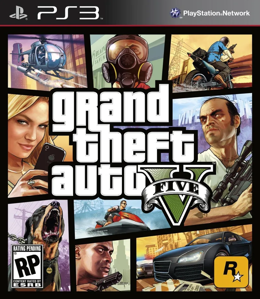Grand Theft Auto 5 - PlayStation 3 — produktfoto