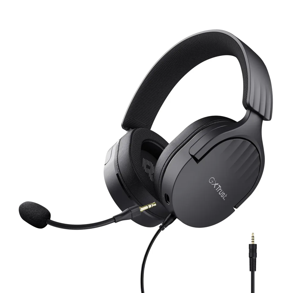 TRUST GXT489 FAYZO HEADSET - SORT — produktfoto