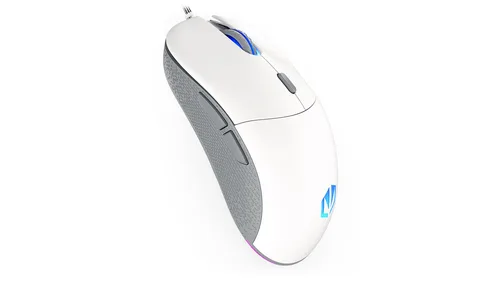ENDORFY GEM Plus Onyx White Kablet Gaming Mus — produktfoto