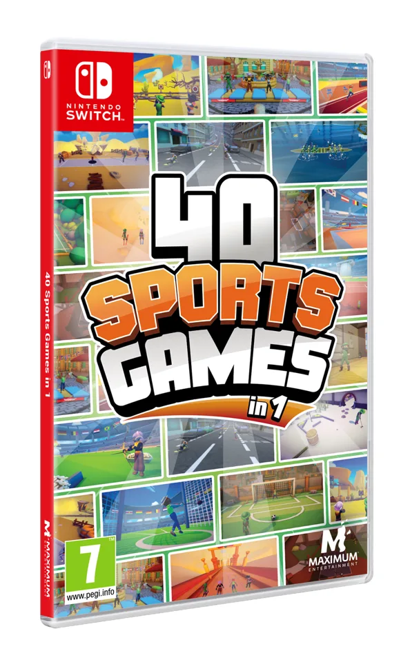 40 Sports Games in 1 Nintendo Switch — produktfoto