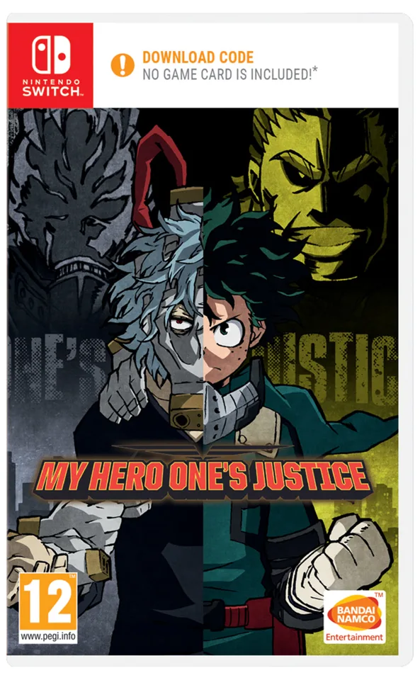 My Hero One’s Justice (Code in Box) (Nintendo Switch) — produktfoto