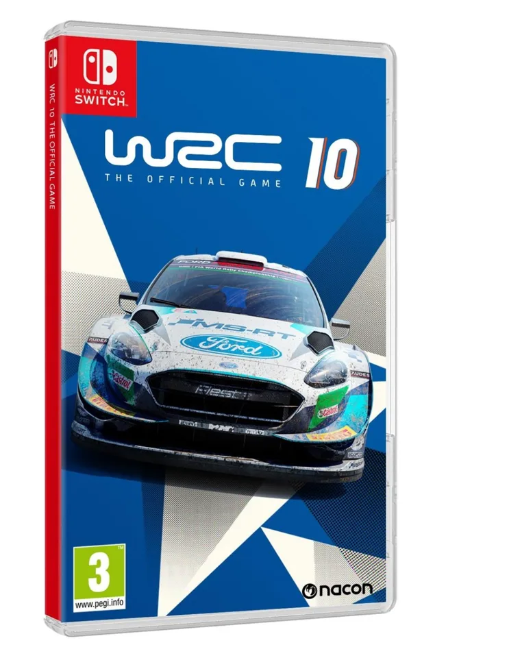 WRC 10 (kode i æske) - Nintendo Switch — produktfoto