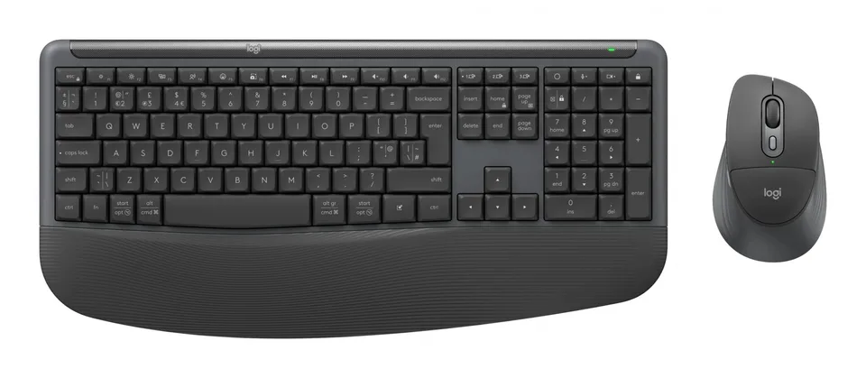 Logitech - Signature Comfort Plus MK880 - Graphite Tastatur — produktfoto