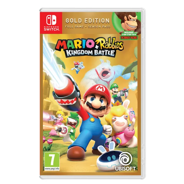 Mario + Rabbids Kingdom Battle Gold Edition - Nintendo Switch — produktfoto