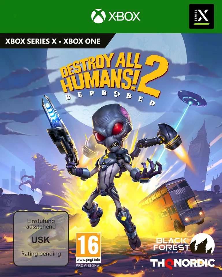 Destroy All Humans! 2 - Reprobed - Xbox Series X — produktfoto