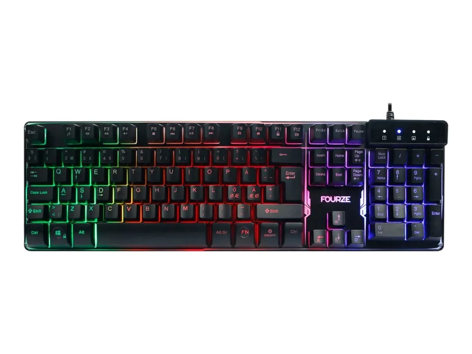 Fourze GK120 Gaming Keyboard Tastatur — produktfoto