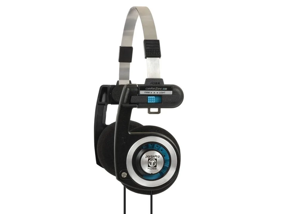 Koss Porta Pro Hovedtelefoner - Sort/Sølv Headset — produktfoto