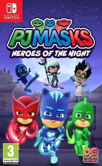 PJ Masks: Heroes of the Night - Nintendo Switch — produktfoto
