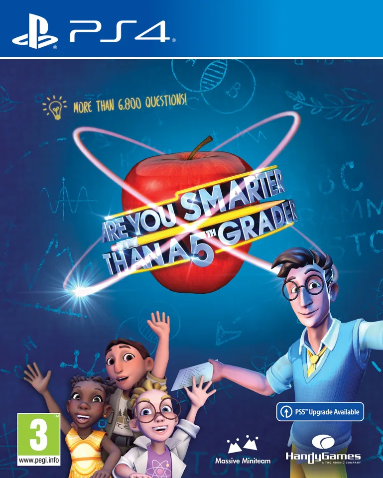 Are You Smarter Than A 5th Grader? - PlayStation 4 — produktfoto