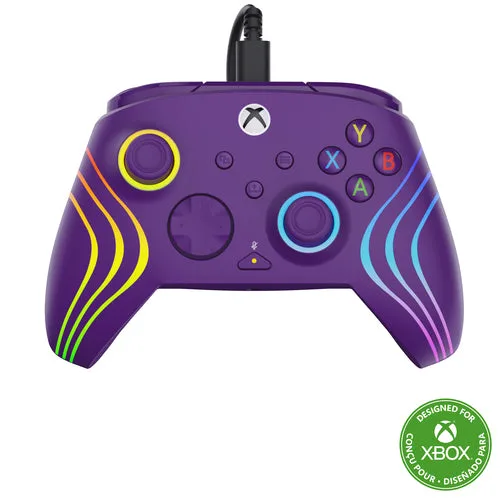 Turtle Beach Afterglow Wave Wired - Xbox/PC, lilla — produktfoto