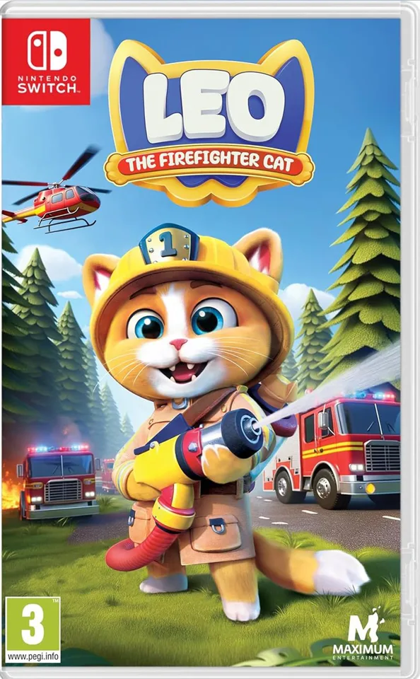 Leo: The Firefighter Cat - Nintendo Switch — produktfoto