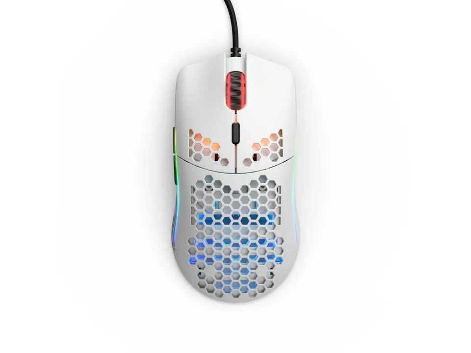 Glorious Model O Gamingmus - Hvid — produktfoto