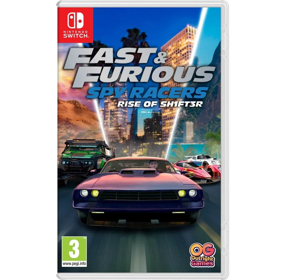 Fast & Furious: Spy Racers Rise of SH1FT3R – Nintendo Switch — produktfoto