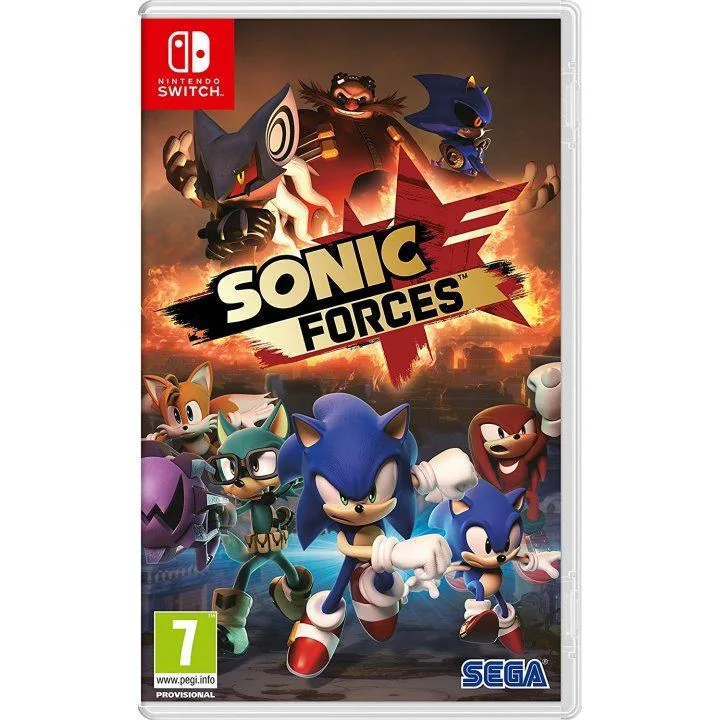 Sonic Forces (Code In A Box) - Nintendo Switch — produktfoto