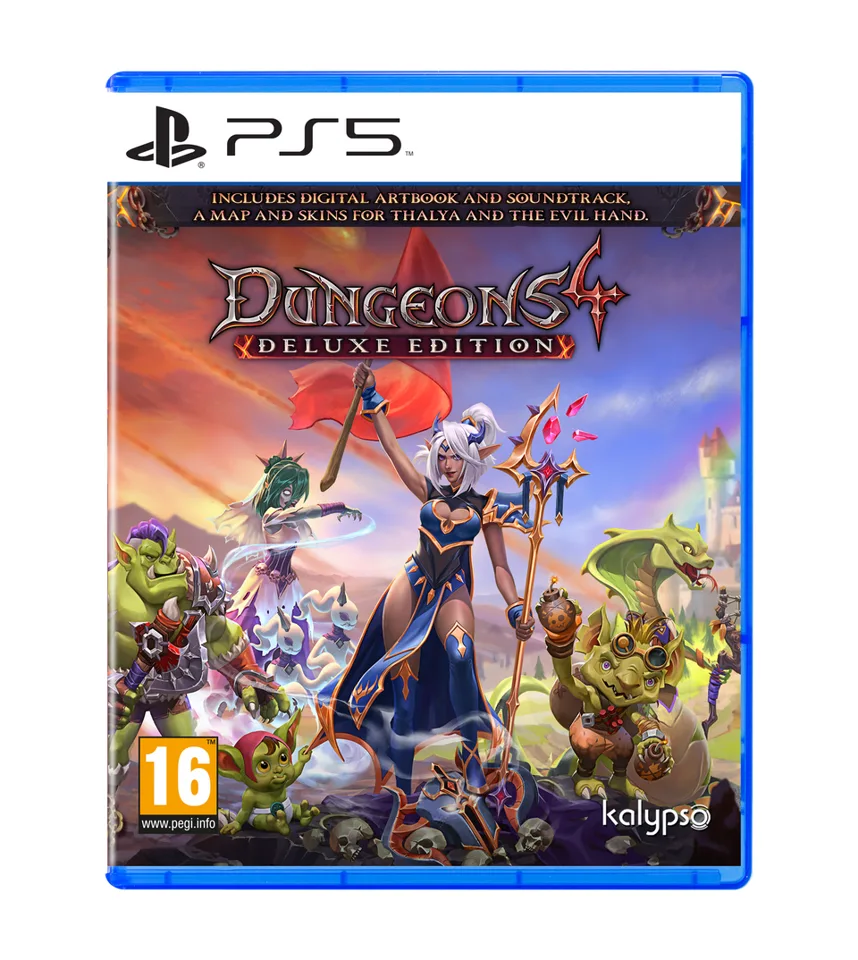 Dungeons 4 (Deluxe Edition) - PlayStation 5 — produktfoto