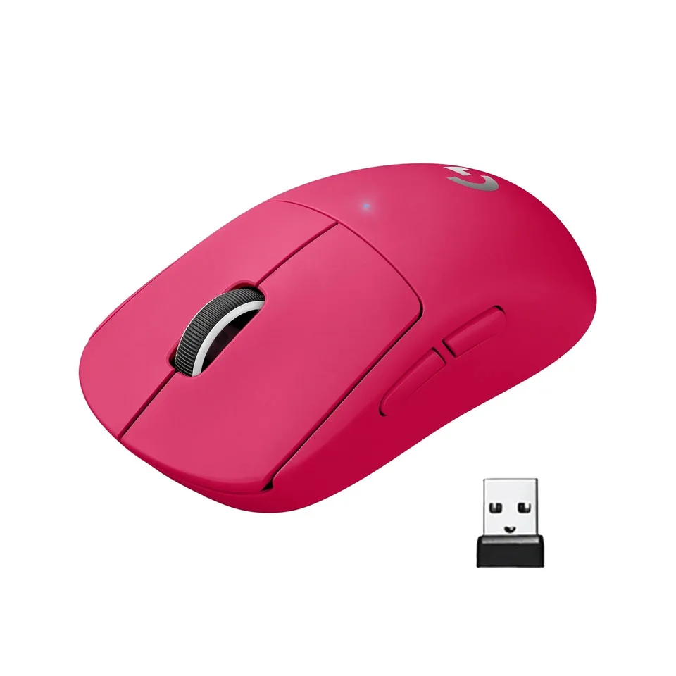 Logitech - PRO X Superlight Pink gaming mus — produktfoto