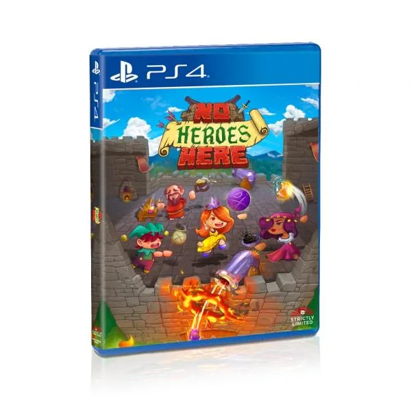 No Heroes Here Limited Edition - (Strictly Limited Games) - PS4 – PlayStation 4 — produktfoto