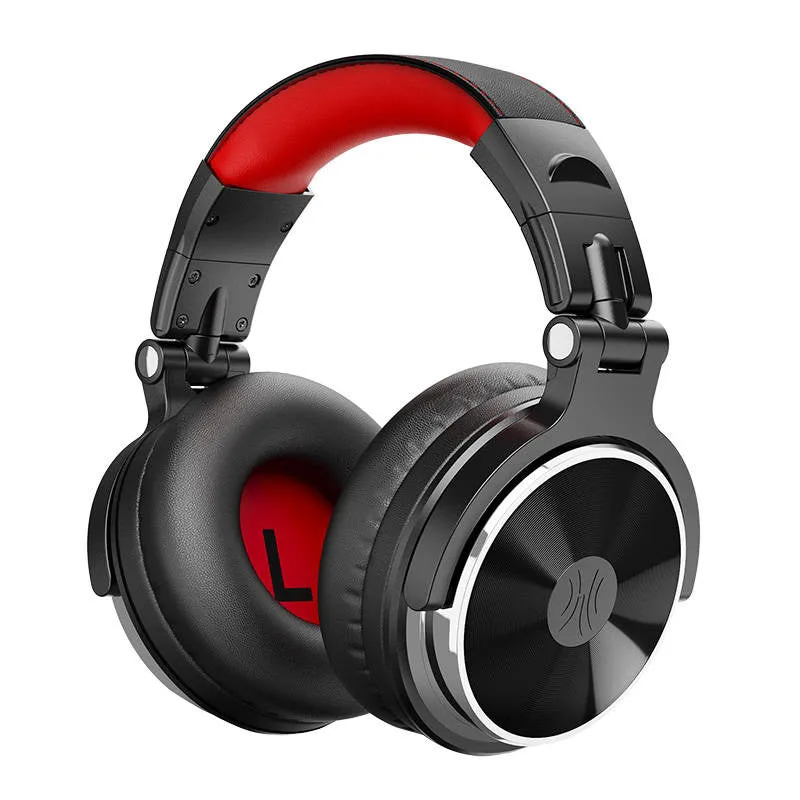 OneOdio Pro10 Hovedtelefoner - Rød Headset — produktfoto