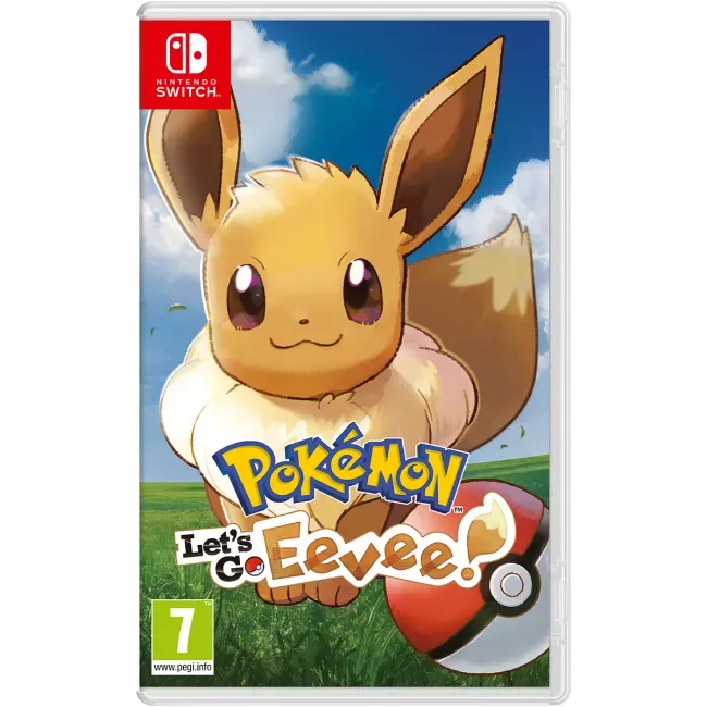 Pokémon Let's Go Eevee! (UK4) – Nintendo Switch — produktfoto