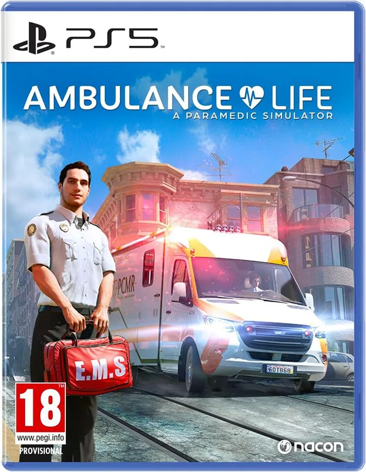 Ambulance Life: A Paramedic Simulator - PlayStation 5 — produktfoto