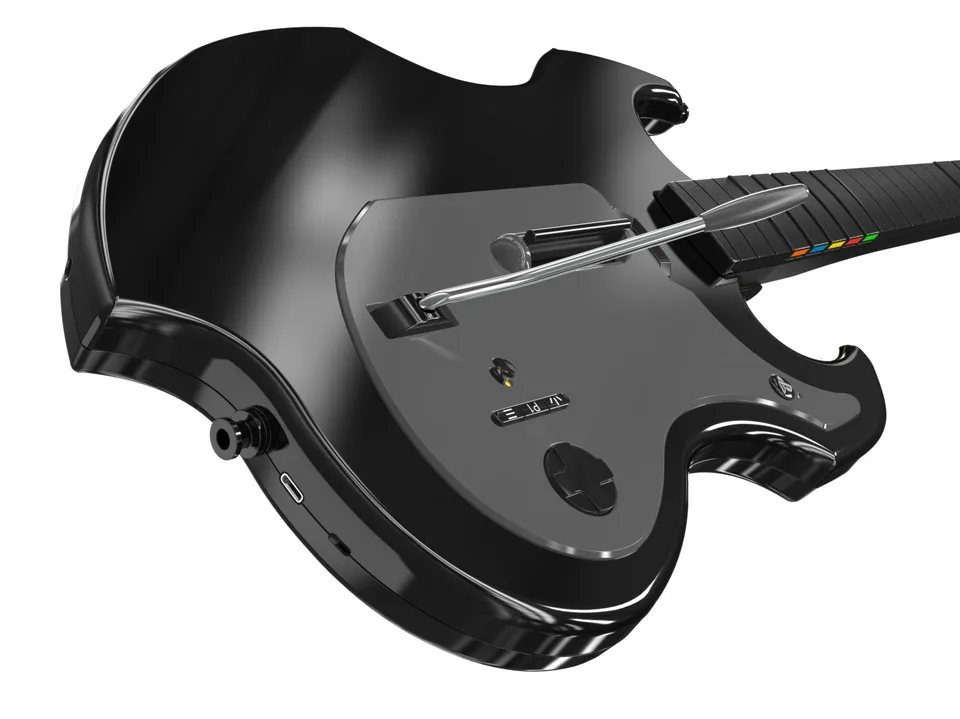 PDP Riffmaster trådløs guitarcontroller til PS4/PS5 og PC — produktfoto