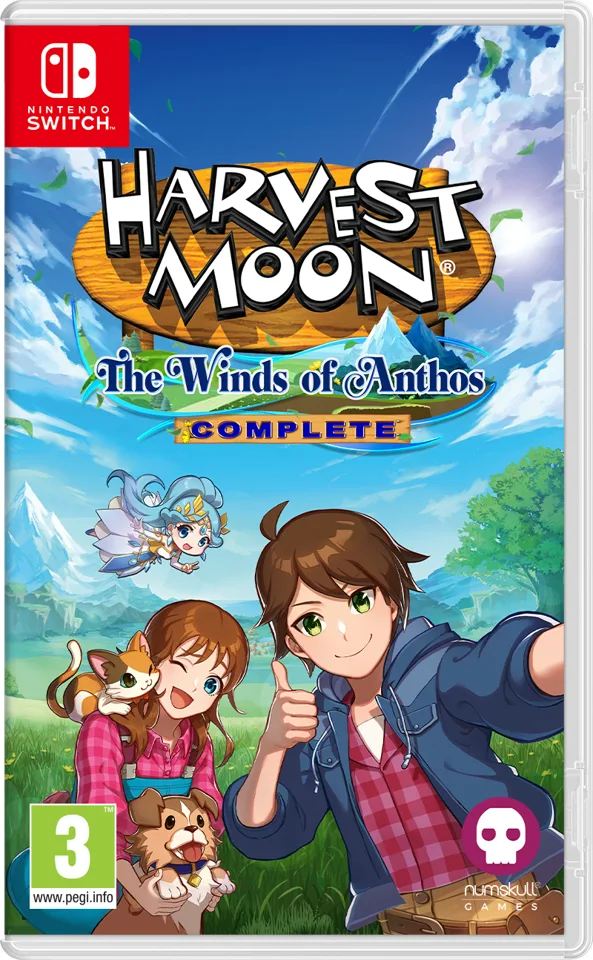Harvest Moon Winds of Anthos Complete Edition Switch – Nintendo Switch — produktfoto