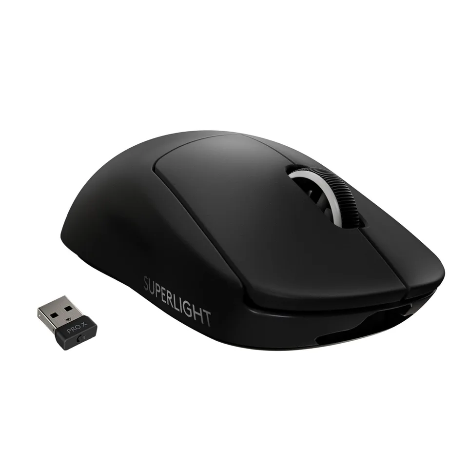 Logitech - PRO X SUPERLIGHT Trådløs Gaming mus - Sort — produktfoto